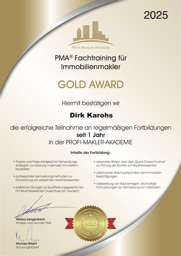 Dirk Karohs, Mein Immobilienmakler für Immobilien in Berlin und Brandenburg