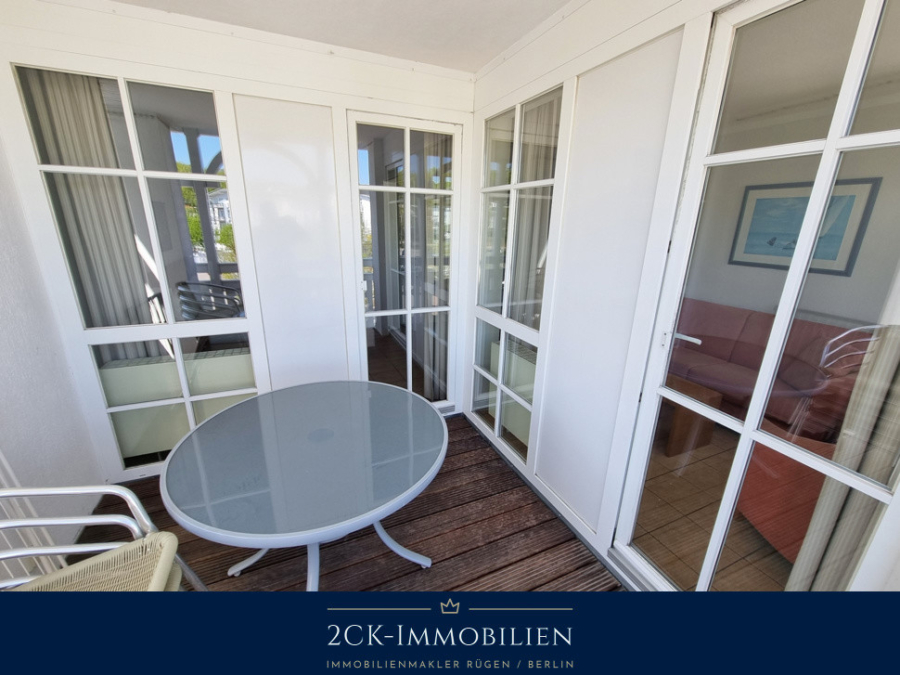 Balkon mit Platz