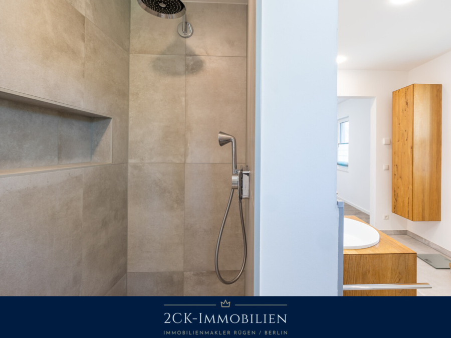 mit Dusche