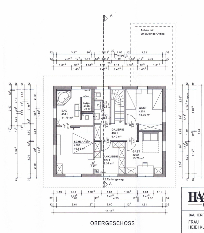 Grundriss OG WH59