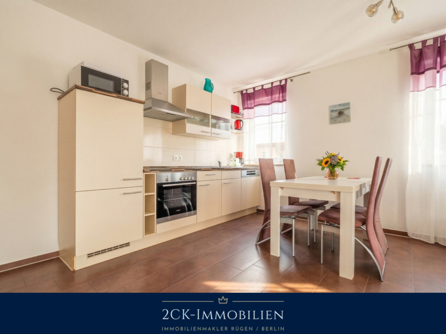 50m vom Ostseestrand! 2-Zimmer-Ferienwohnung, voll möbliert, im Ostseebad Mönchgut, OT Thiessow!, 18586 Thiessow, Erdgeschosswohnung