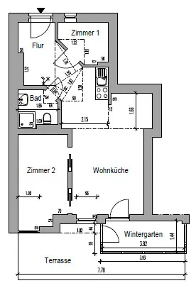 Grundriss Neuensien