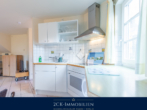 Einbauküche - 2 Zimmer Ferienwohnung in Strandnähe, mit Terrasse, Boddenblick und Stellplatz, Ostseebad Mönchgut!