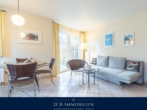Wohnbereich mit Terrassentür - 2 Zimmer Ferienwohnung in Strandnähe, mit Terrasse, Boddenblick und Stellplatz, Ostseebad Mönchgut!
