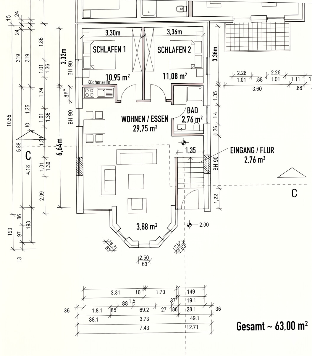 Grundriss Wohnung 04