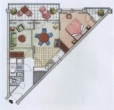 Grundriss - 2,5 Zimmer Ferien-Schmuckstück Bestlage im Seepark Sellin, 1. Etage, Tiefgaragenplatz inkusive!