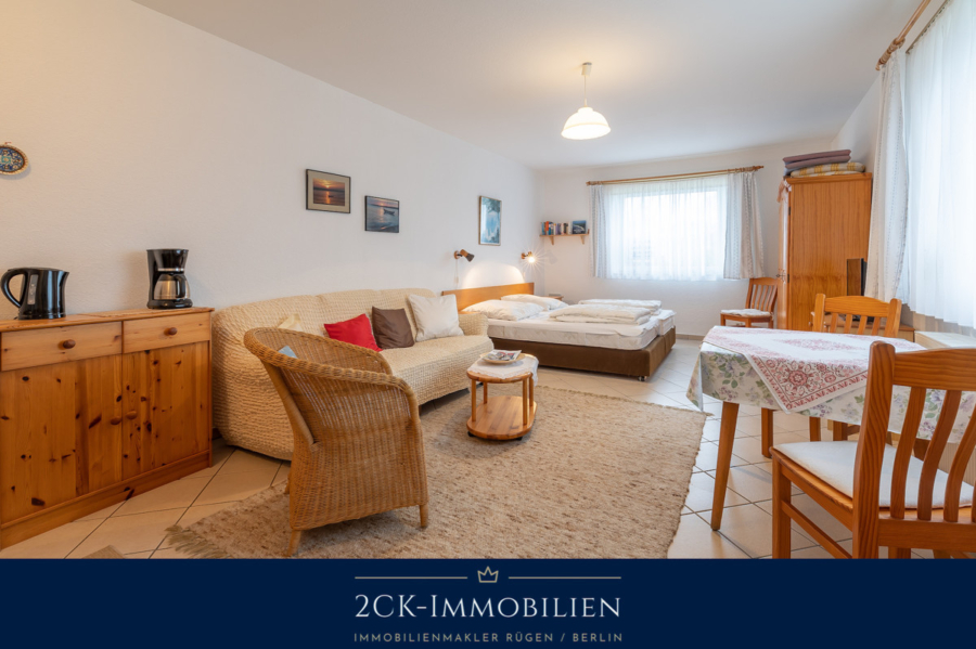 Wohn-Schlafzimmer FeWo