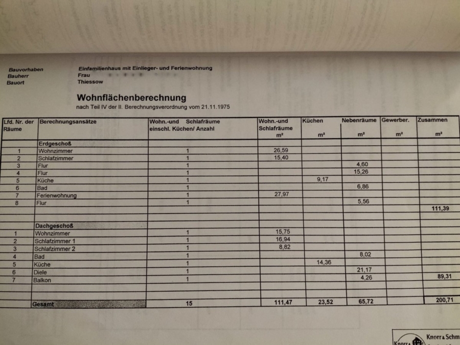Wohnflächenberechnung (1)