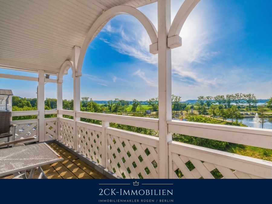 Möblierte 2-Zimmer-Ferienwohnung (48 m²) mit Südbalkon, TG-Stellplatz & Seeblick im Seepark Sellin!, 18586 Sellin, Etagenwohnung