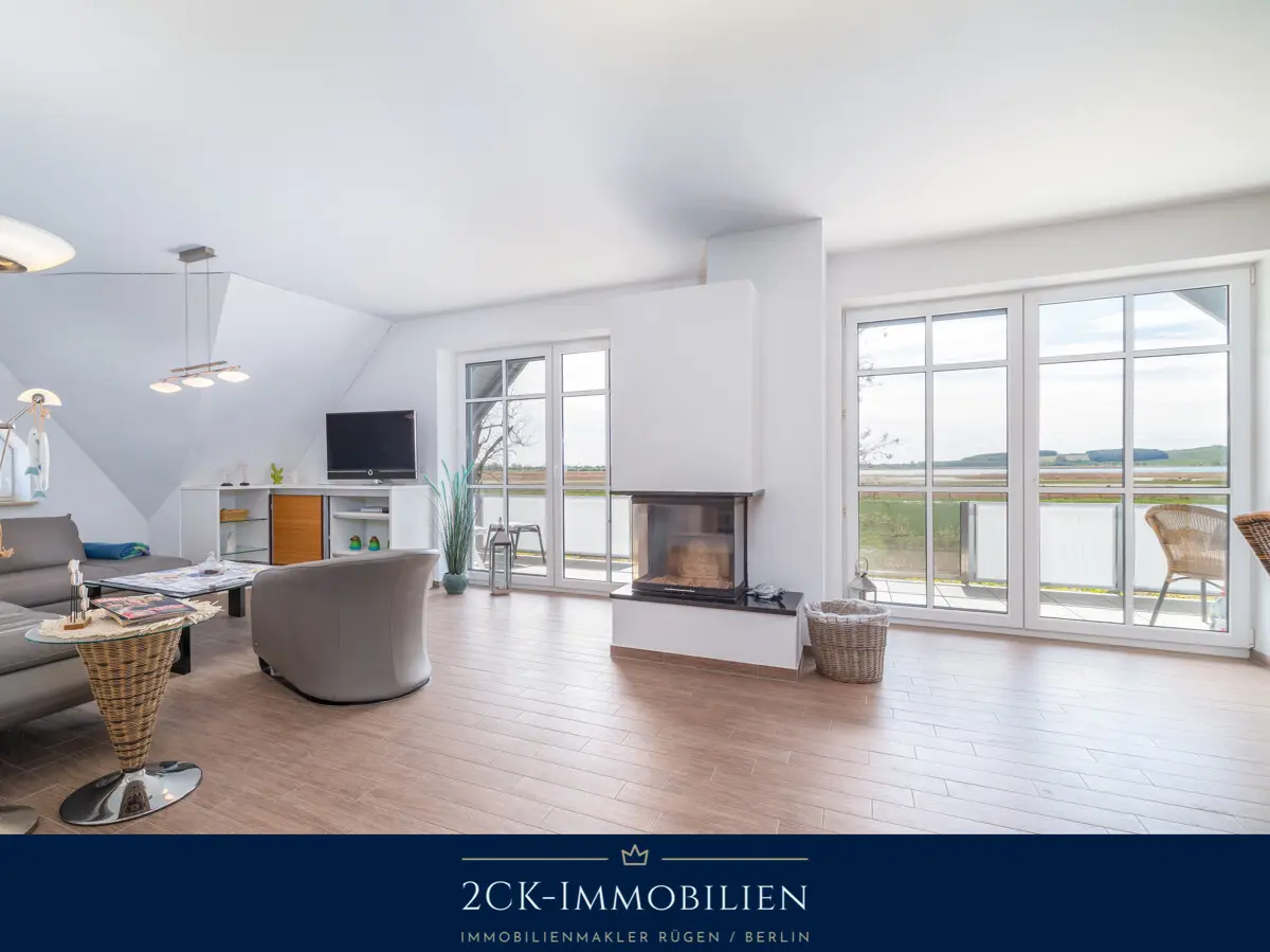 Blick auf die Loggia