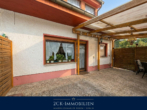Terrasse Überdacht 1 - Doppelhaushälfte in Bindow Süd: 138 m², 500m², 4 Zimmer, Einbauküche, Bad, Carport, Garten & Seenähe