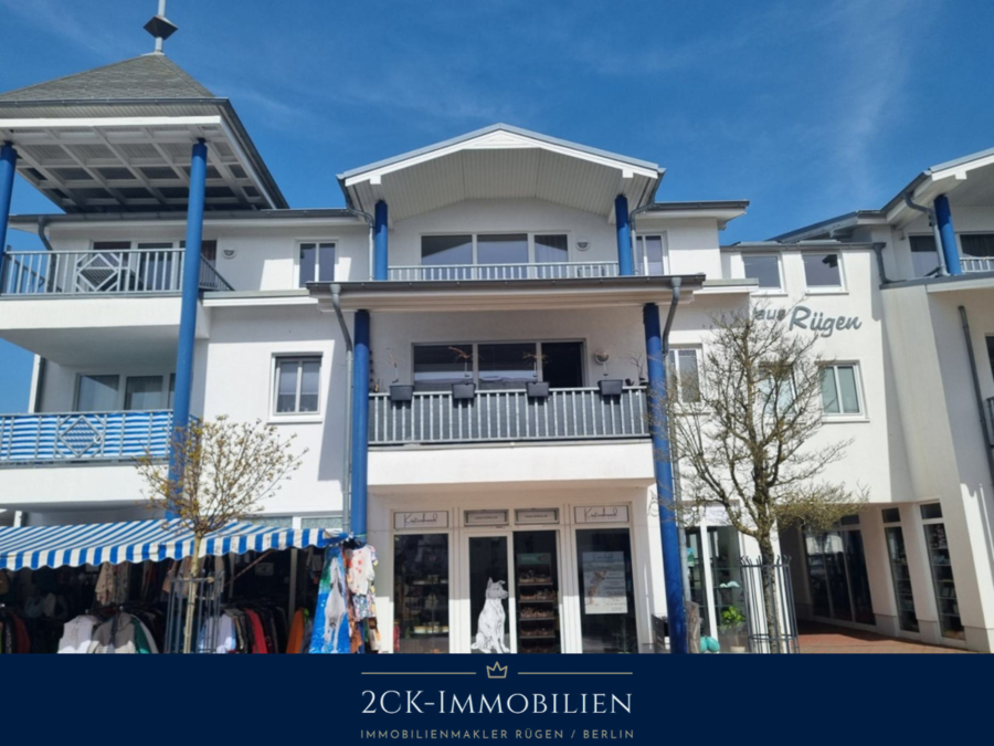 2 Zimmer Eigentumswohnung mit Balkon im Zentrum Ostseebad Göhren! Stellplatz inklusive!, 18586 Göhren, Etagenwohnung