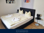 Exklusiv ausgestattete 2 Zimmer Eigentumswohnung in Peenemünde mit Süd-Balkon und Peeneblick! - Schlafzimmer