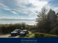 Blick auf den Bodden