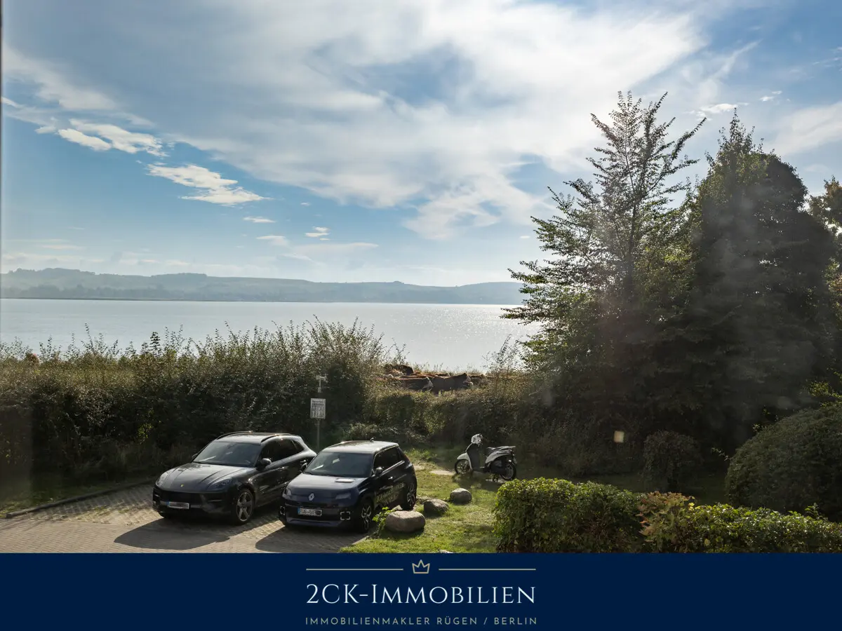 Blick auf den Bodden