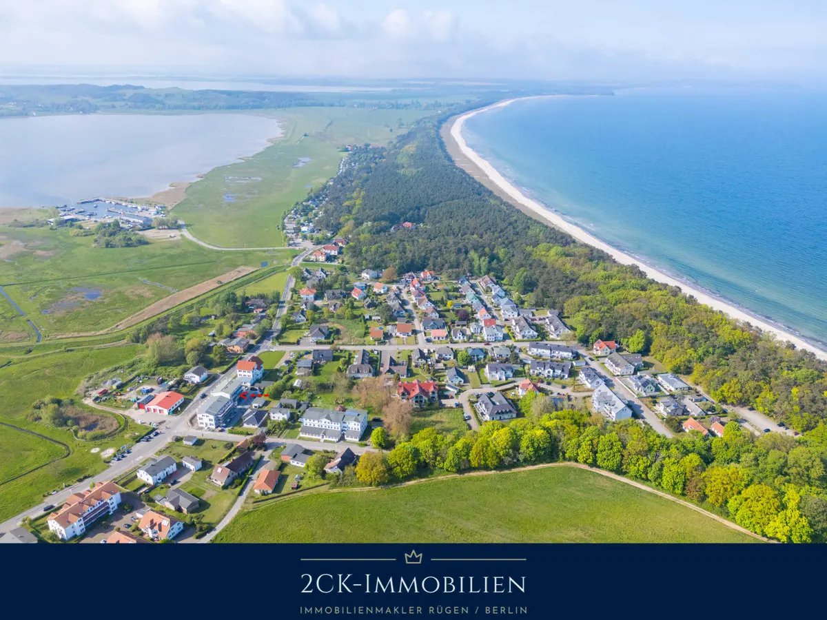 Strandstraße 15 aus der Luft