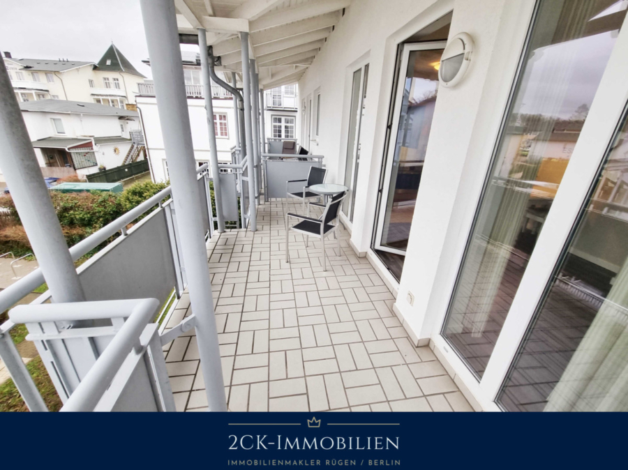 großer Süd-Balkon