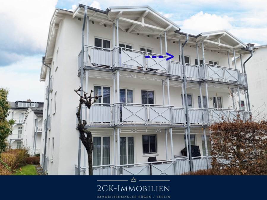 Rückansincht Villa Buskam