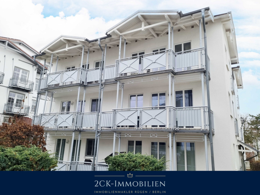 Rückansicht Villa Buskam