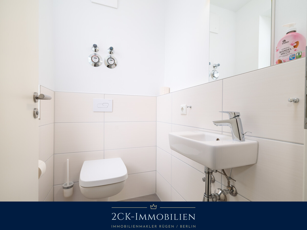 Gäste WC, tagesbelichtet