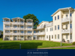 Terrassenansicht - 135 m² Erdgeschosswohnung im Ostseebad Göhren: Meerblick, 76 m² Wohnbereich und große S/W-Terrasse!