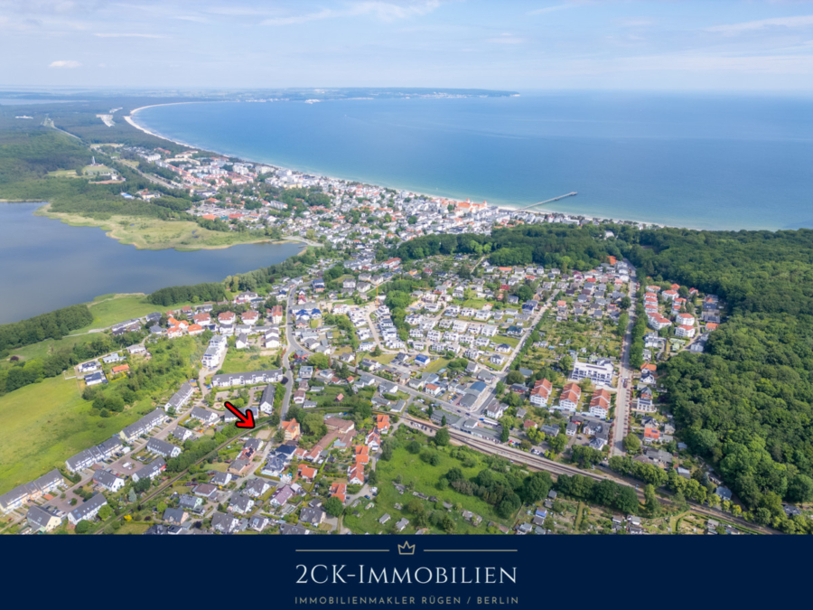 Baugrundstück im Ostseebad Binz: 538 m², voll erschlossen, nach §34 bebaubar & bauträgerfrei!, 18609 Binz, Wohngrundstück