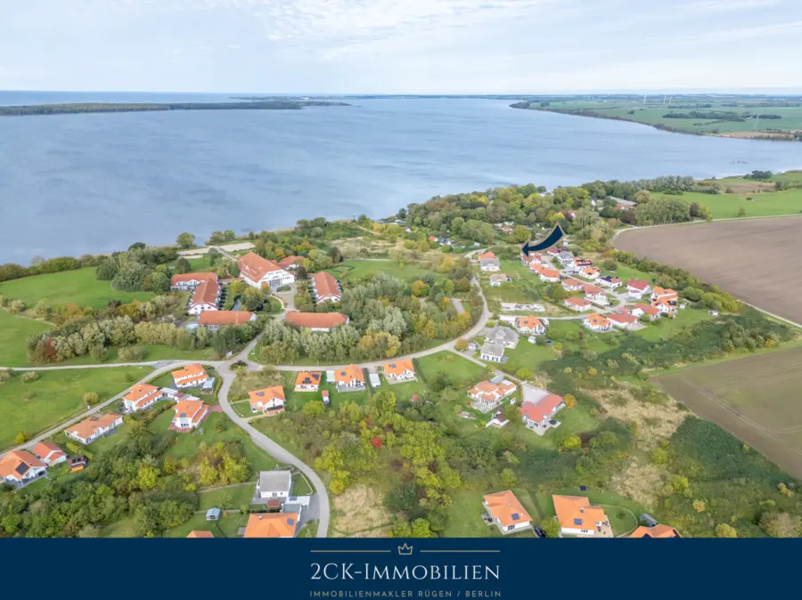 Baugrundstück in Boddennähe: 940 m² voll erschlossenes Areal in Vaschvitz (GRZ 0,4 I GFZ 0,6), 18569 Trent/Vaschvitz, Wohngrundstück