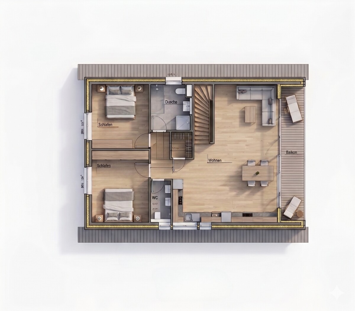 Grundriss Whg. 07