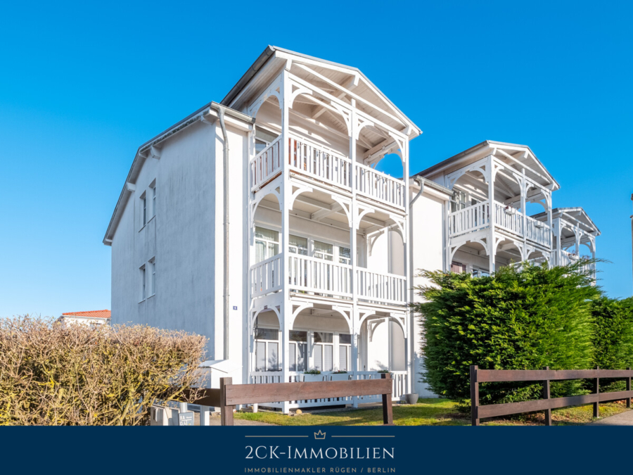 Ostseebad Göhren: Vermietete 85 m² Wohnung, Balkon, EBK & Parkplätze – nur 700 m zum Strand!, 18586 Göhren, Erdgeschosswohnung