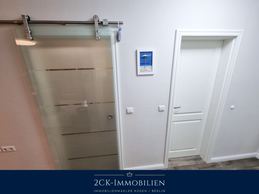 Glastür Ankleide