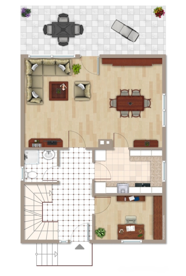 Grundriss EG GS43B