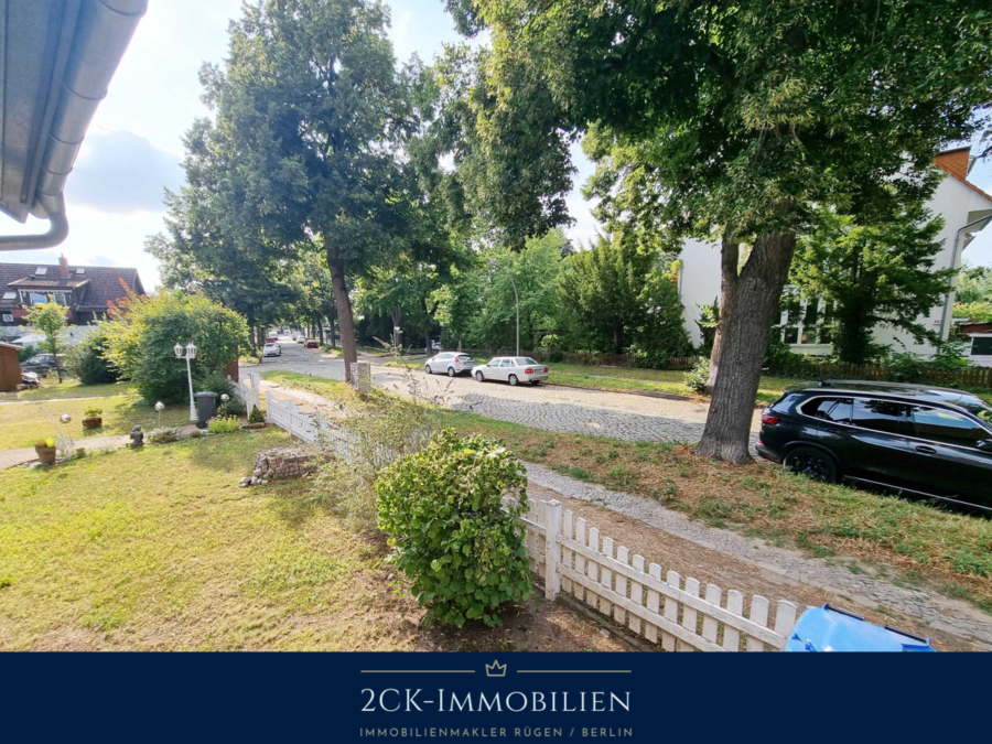 Blick in die ruhige Goethestraße