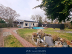 Blick in den Garten - Ihr Traumhaus in Blankenfelde: Modern, großzügig, mit Pool, Garage & viel Platz für die Familie!