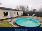 Außenpool mit Terrasse II - Ihr Traumhaus in Blankenfelde: Modern, großzügig, mit Pool, Garage & viel Platz für die Familie!