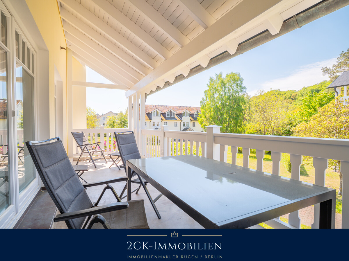 großer Balkon