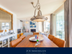 Essplatz - Binzer Luxus Penthouse 129 m², 360° Terrasse, Sauna, Kamin, Meerblick, Strandpromenade, Stellplatz!