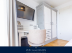 Schlafzimmer II - Binzer Luxus Penthouse 129 m², 360° Terrasse, Sauna, Kamin, Meerblick, Strandpromenade, Stellplatz!