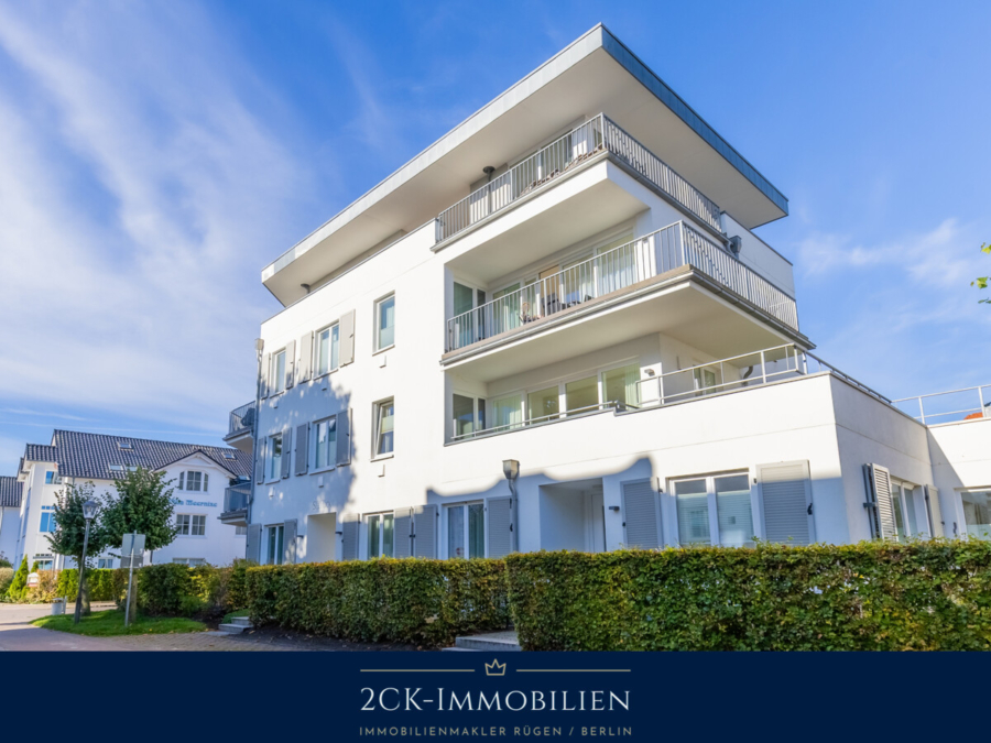 Binzer Luxus Penthouse 129 m², 360° Terrasse, Sauna, Kamin, Meerblick, Strandpromenade, Stellplatz!, 18609 Binz, Penthousewohnung