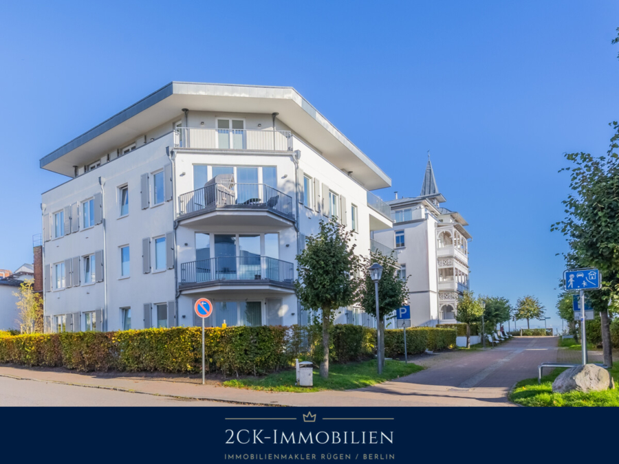 Binzer Luxus Penthouse 129 m², 360° Terrasse, Sauna, Kamin, Meerblick, Strandpromenade, Stellplatz!, 18609 Binz, Penthousewohnung