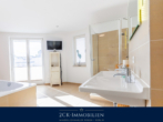 Badezimmer I - Binzer Luxus Penthouse 129 m², 360° Terrasse, Sauna, Kamin, Meerblick, Strandpromenade, Stellplatz!
