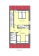 Grundriss Dachgeschoss - Ihr persönliches Ferienparadies! 74 m², 3 Zimmer, Terrasse & Stellplatz – Für unvergessliche Momente