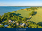 Blick Richtung Norden - Rügen authentisch erleben: Zwei Häuser, ein Grundstück und der Blick auf den Bodden!