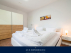 Schlafzimmer - Voll möblierte, strandnahe 2-Zimmer-Ferienwohnung am Deich – Ostseebad Mönchgut, OT Thiessow!