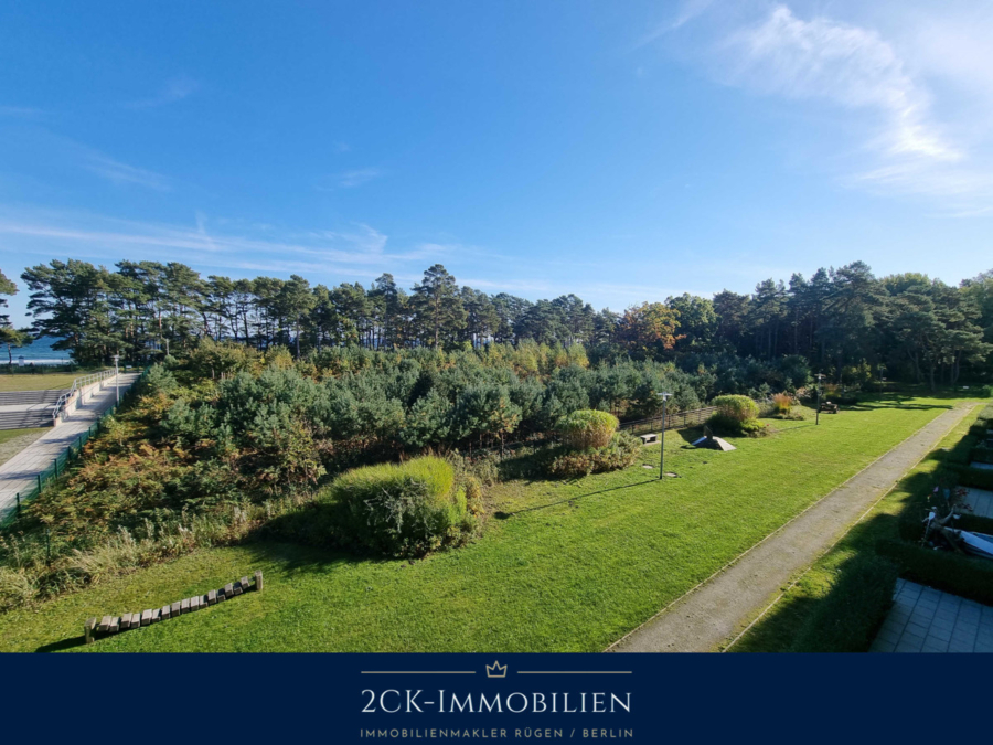 Seitenblick vom Balkon