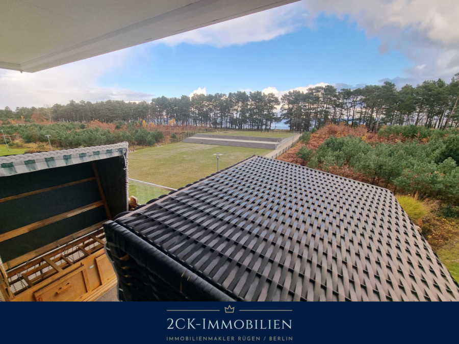 Meerblick vom Balkon