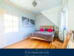 Schlafzimmer I - Drei Zimmer, 60m², Boddenblick, Balkon, Stellplatz inklusive! In bevorzugter Lage Ostseebad Mönchgut