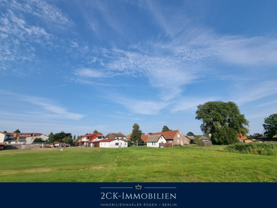 Deichansicht aud das Areal