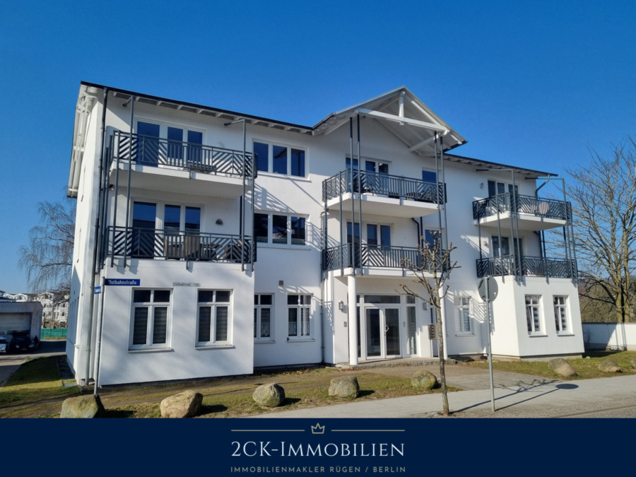 nur 700m zum Südstrand: Top-Apartment mit 36 m² Sonnenterrasse im Ostseebad Sellin! Stellplatz inkl!, 18586 Sellin, Etagenwohnung