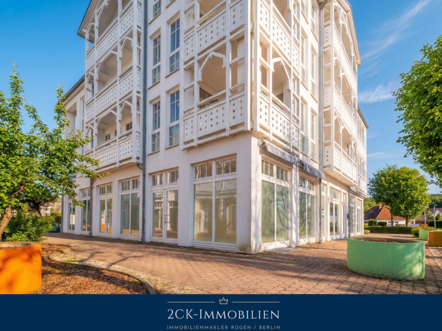 76m² Büro/Praxis/Lager im Seepark Sellin – Sofort frei, EG, 3 Eingänge, Teeküche & WC!, 18586 Sellin, Ladenlokal