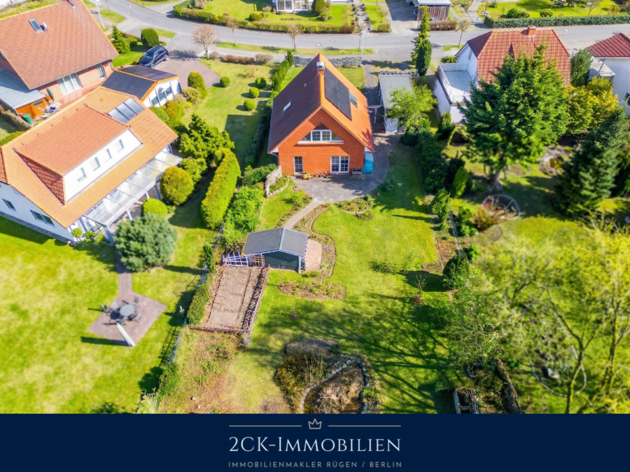 Garten aus der Luft